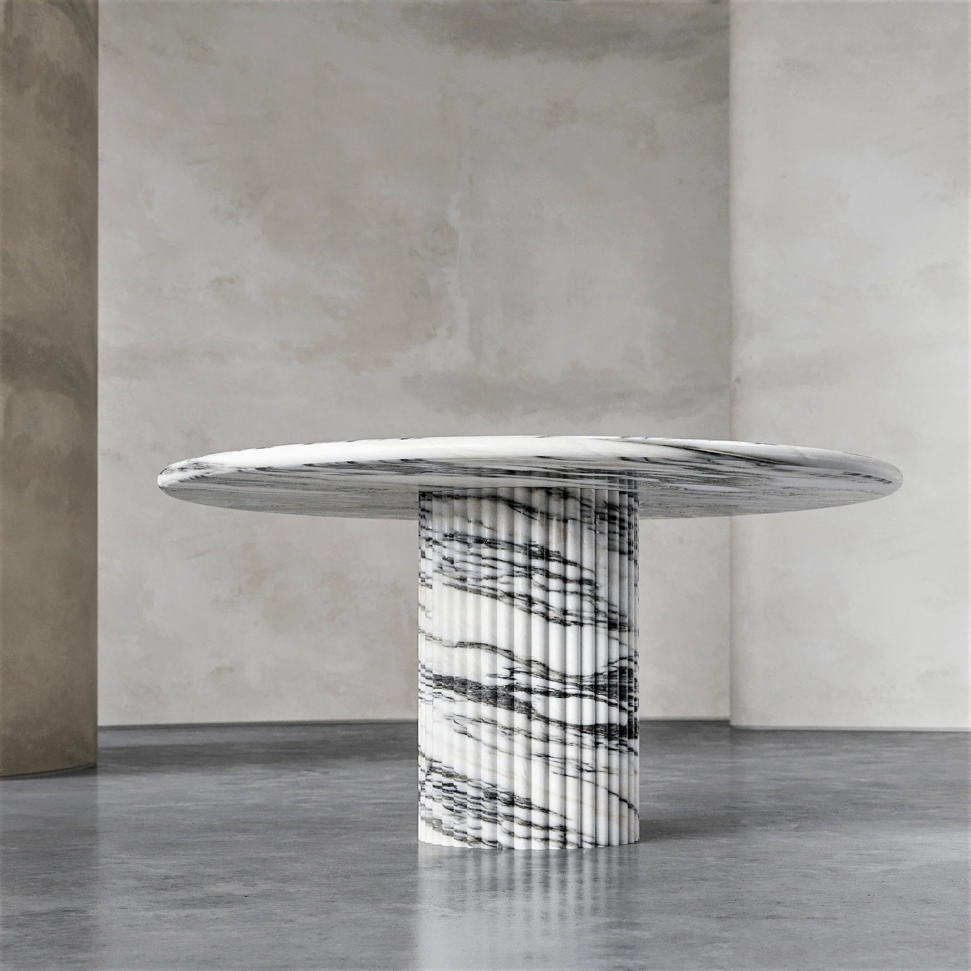 Elisa Petit Round Dining Table Marble Couture - Zicana Boutique - 14