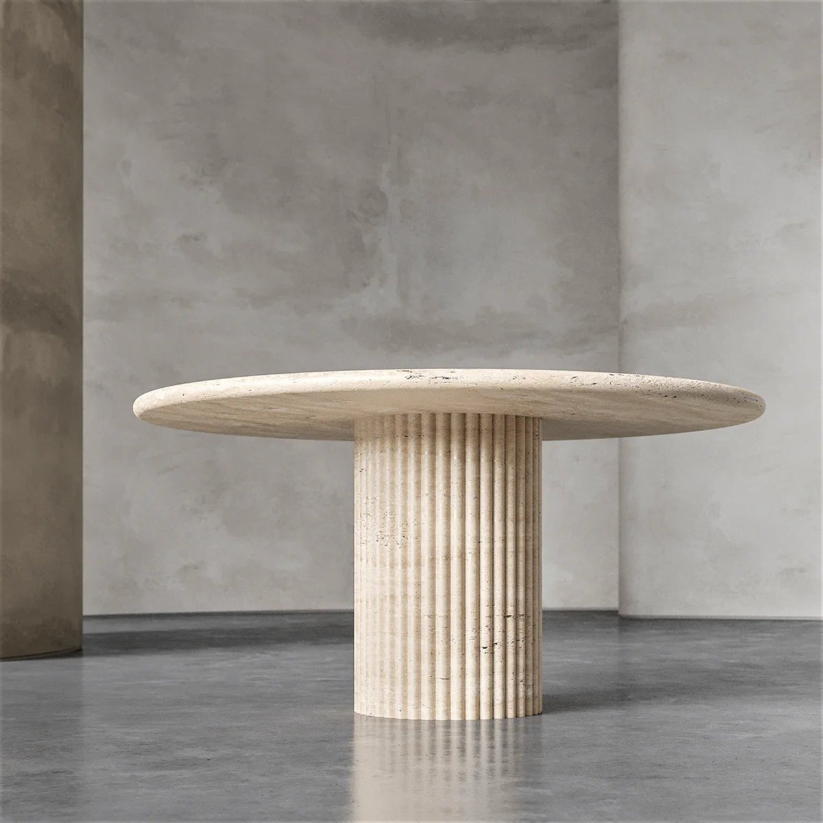 Elisa Petit Round Dining Table Marble Couture - Zicana Boutique - 11