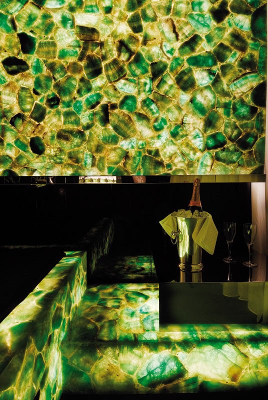 Emerald Fluorite Gemstone Antolini - Zicana Boutique - 2