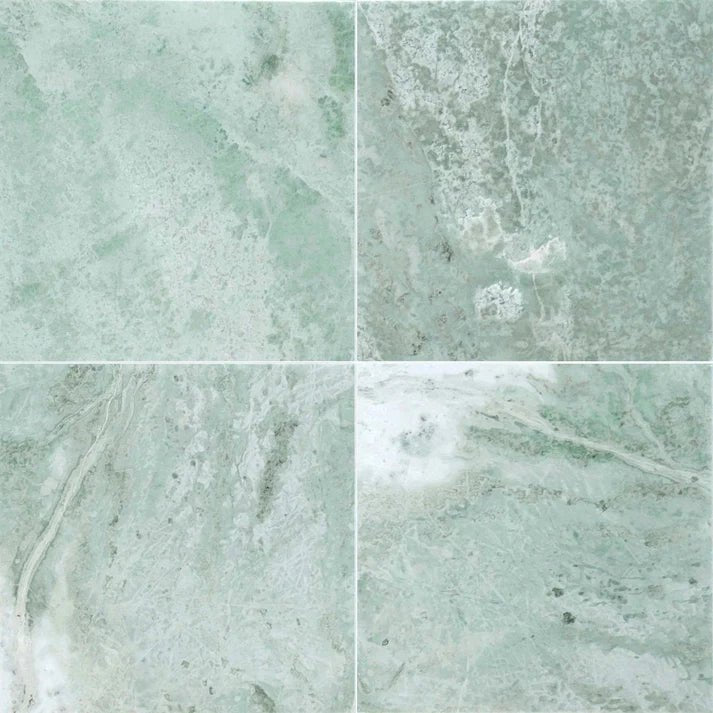 Emerald Green Polished Marble Field Tile 12''x12'' Zicana Boutique - Zicana Boutique - 1