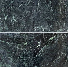 Empress Green Polished Marble Field Tile 12''x12''x3/8'' Zicana Boutique - Zicana Boutique - 1