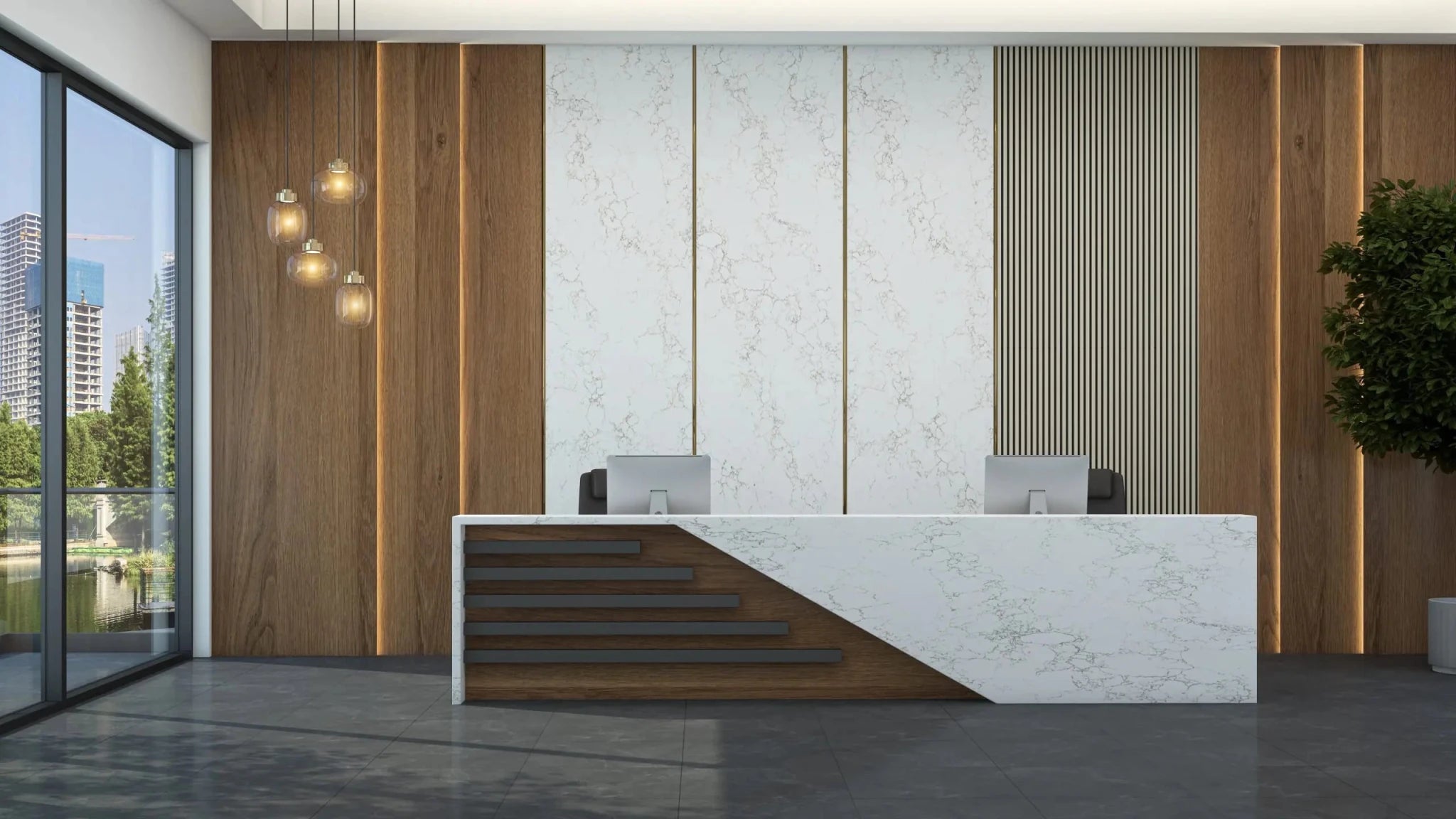 Enza Oro PentalQuartz Architectural Surfaces - Zicana Boutique - 6