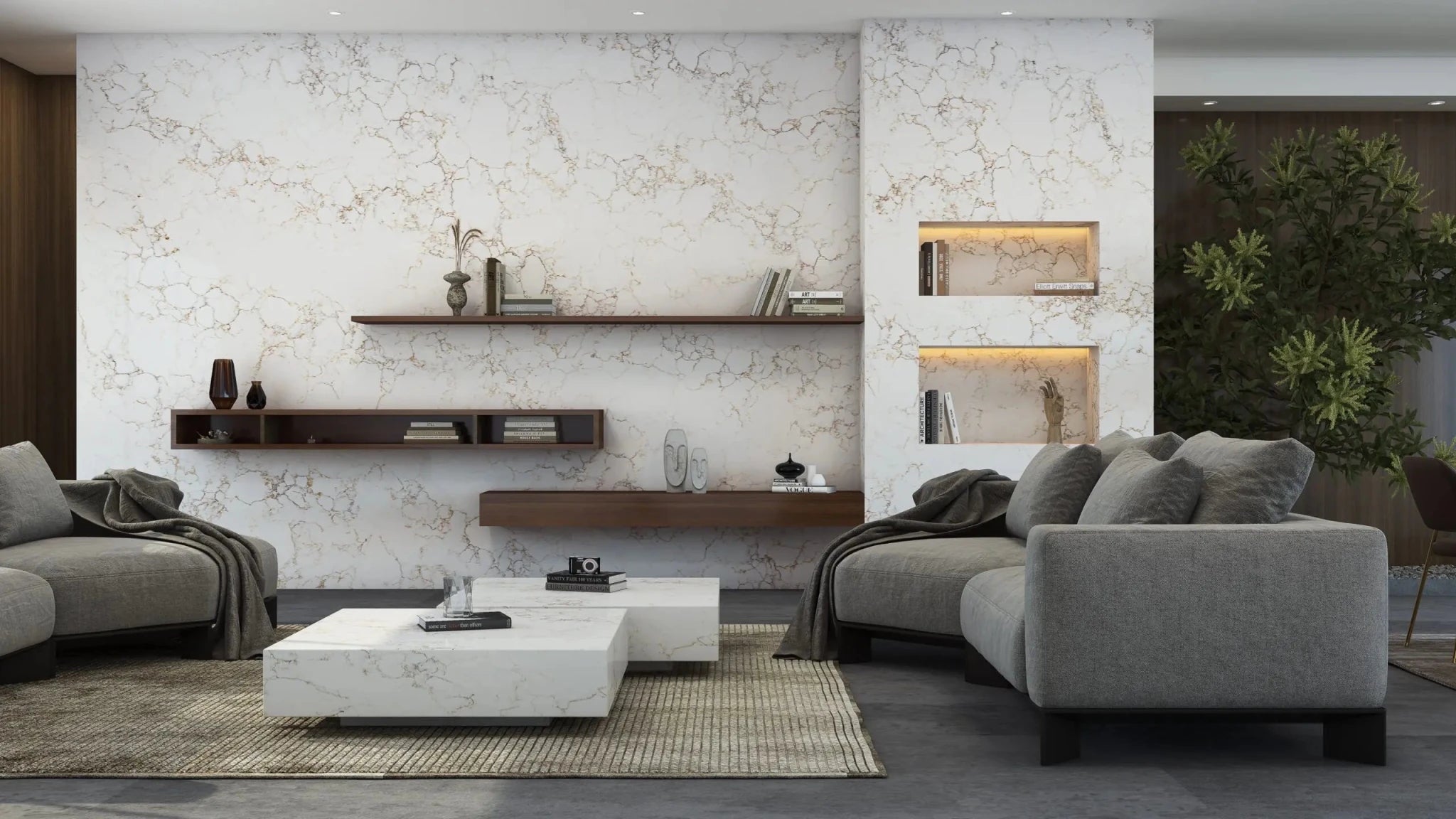 Enza Oro PentalQuartz Architectural Surfaces - Zicana Boutique - 4