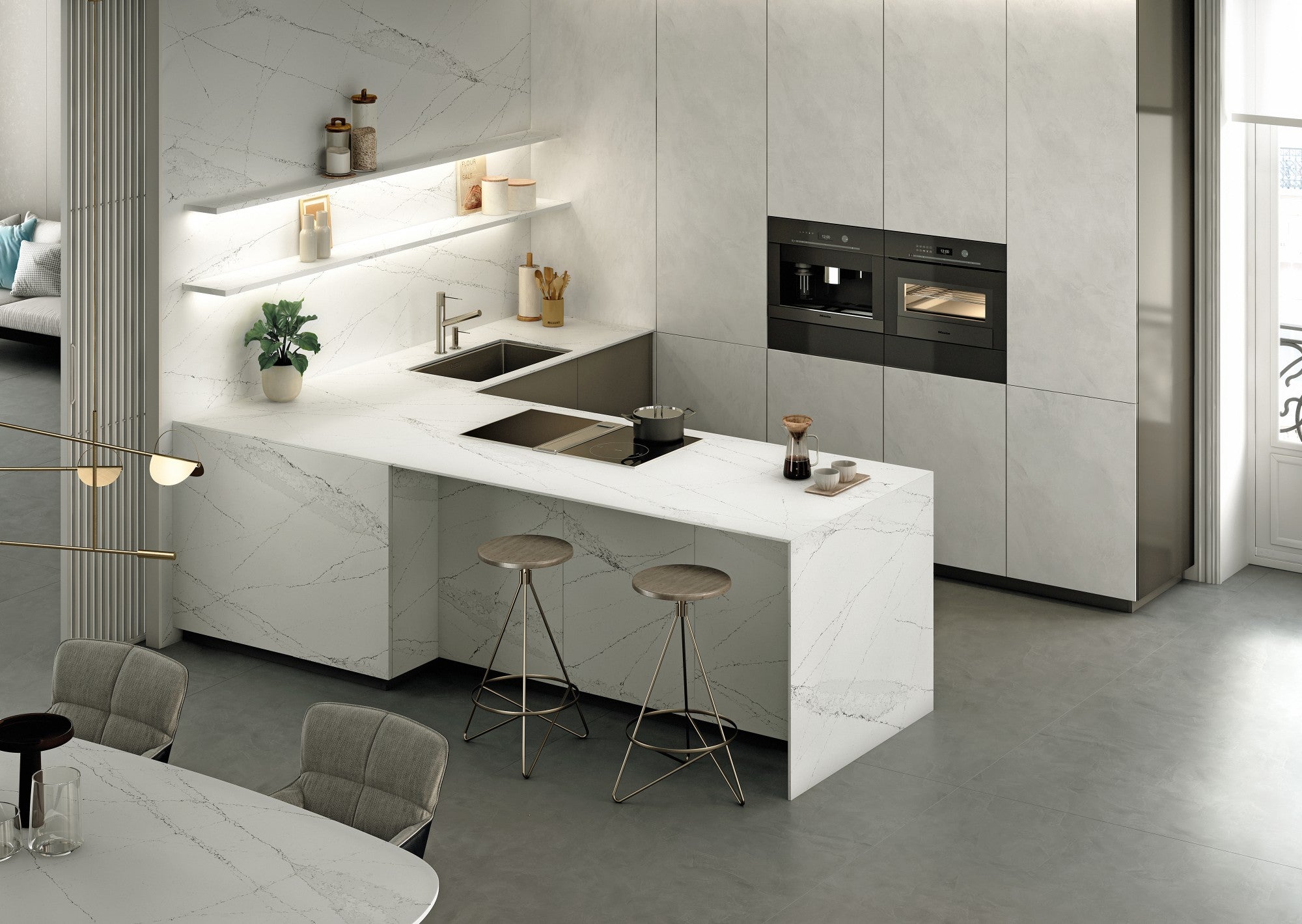 Ethereal Haze Silestone Silestone - Zicana Boutique - 2