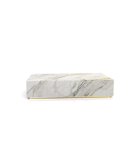 Firenze Rectangular Plinth Coffee Table - Zicana Boutique - 6