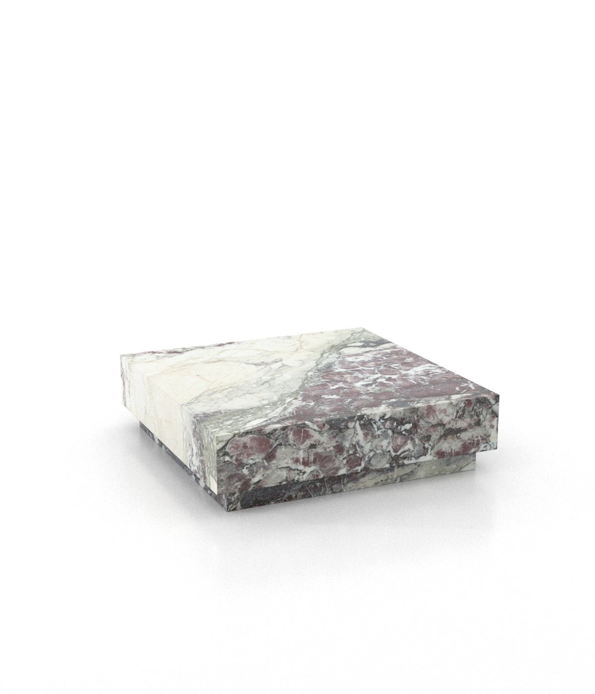 Firenze Square Plinth Coffee Table Zicana Boutique - Zicana Boutique - 9