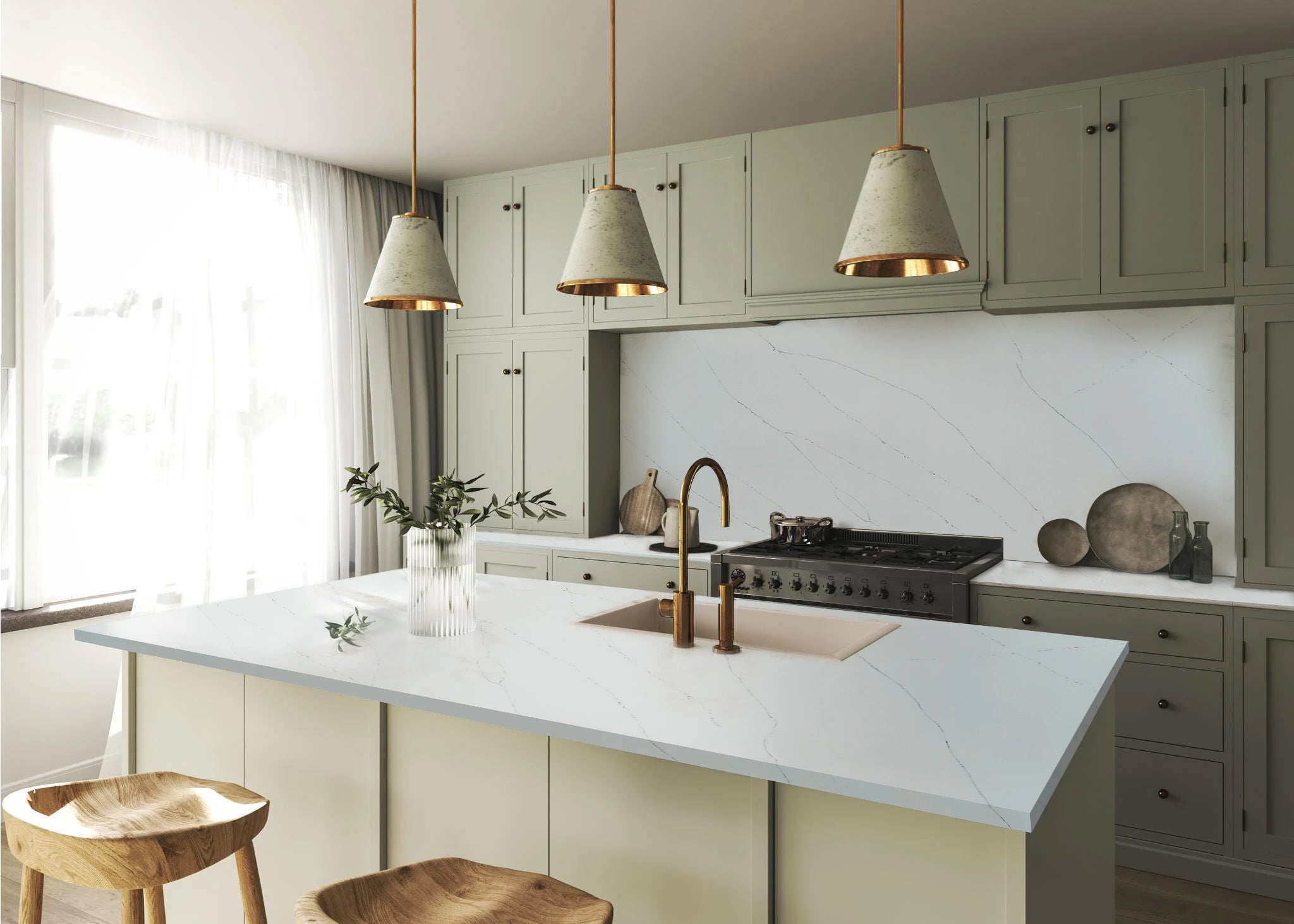 Flaky Serenade Tessa Quartz Tessa Stones - Zicana Boutique - 2