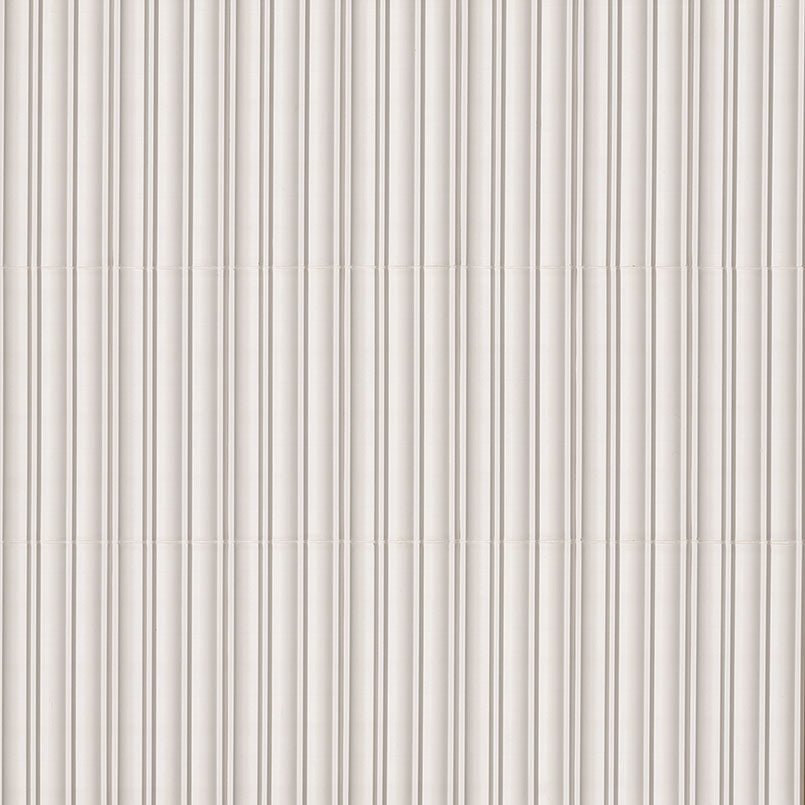 Folk Pearl Porcelain MSI Field Tiles 7" X 16" Fluted Pattern MSI - Zicana Boutique - 1