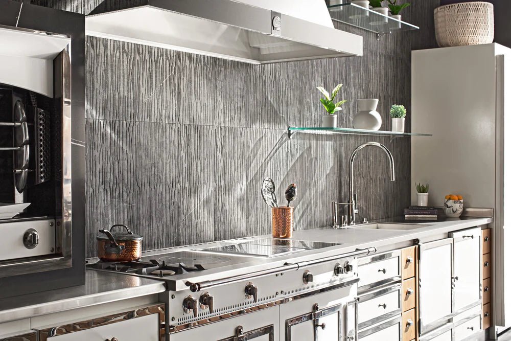 Forest By Lori Weitzner China Black Marble Decorative Tile Zicana Boutique - Zicana Boutique - 3