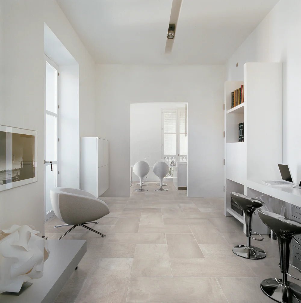 Foussana Beige Field Tile 24" X 24" Artistic Tile - Zicana Boutique - 2