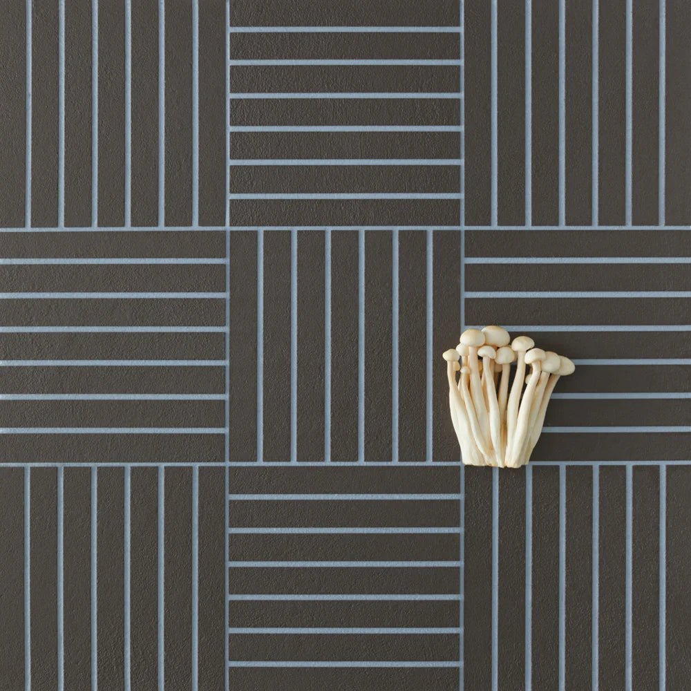 Fringe Bold Anthracite Tile Artistic Tile - Zicana Boutique - 4