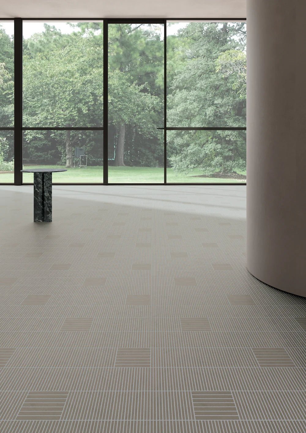 Fringe Bold Grey Tile Artistic Tile - Zicana Boutique - 2