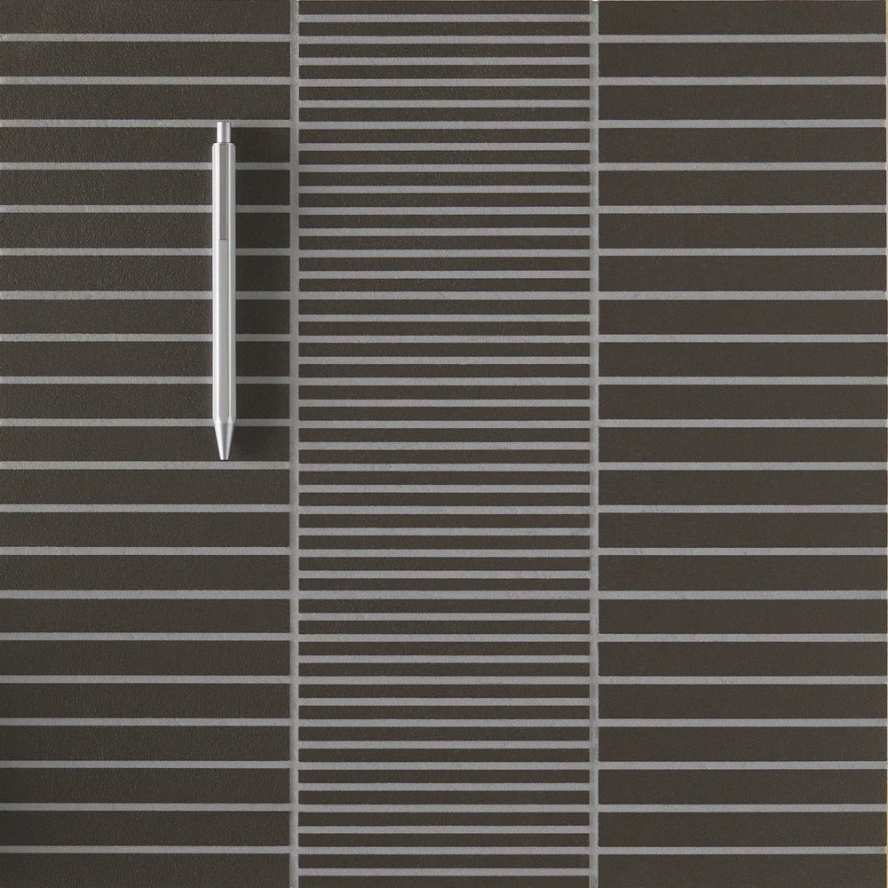 Fringe Thin Anthracite Tile Artistic Tile - Zicana Boutique - 3
