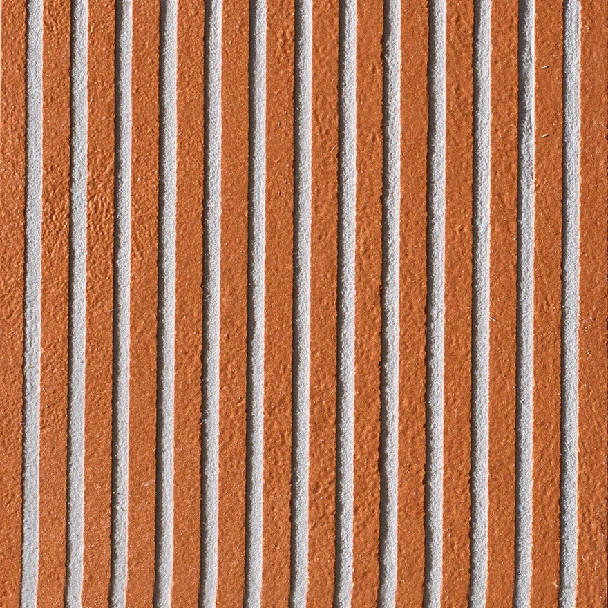 Fringe Thin Red Tile Artistic Tile - Zicana Boutique - 1