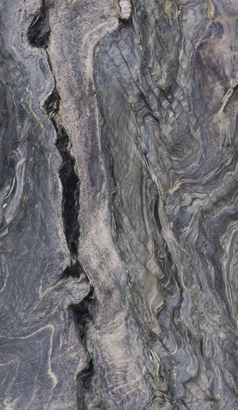 Fusion Blue Quartzite Marble Couture- Zicana Boutique -1