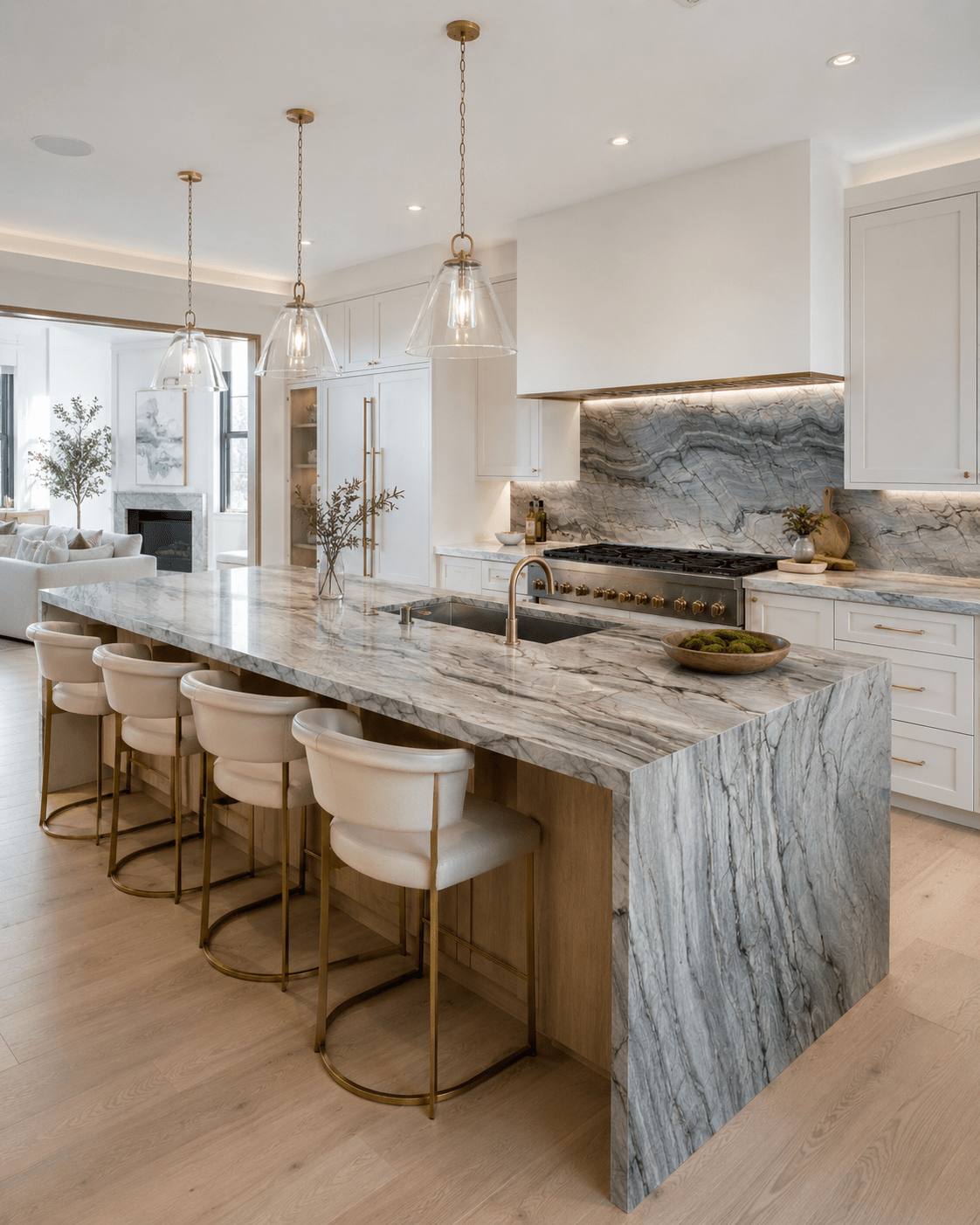 Fusion Quartzite Marble Couture- Zicana Boutique -3
