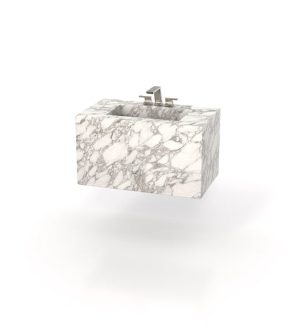 Gioia 36 Floating Sink - Zicana Boutique - 9