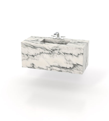 Gioia 48 - C Floating Sink - Zicana Boutique - 9