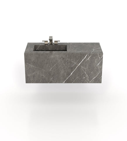 Gioia 48 - L Floating Sink - Zicana Boutique - 3