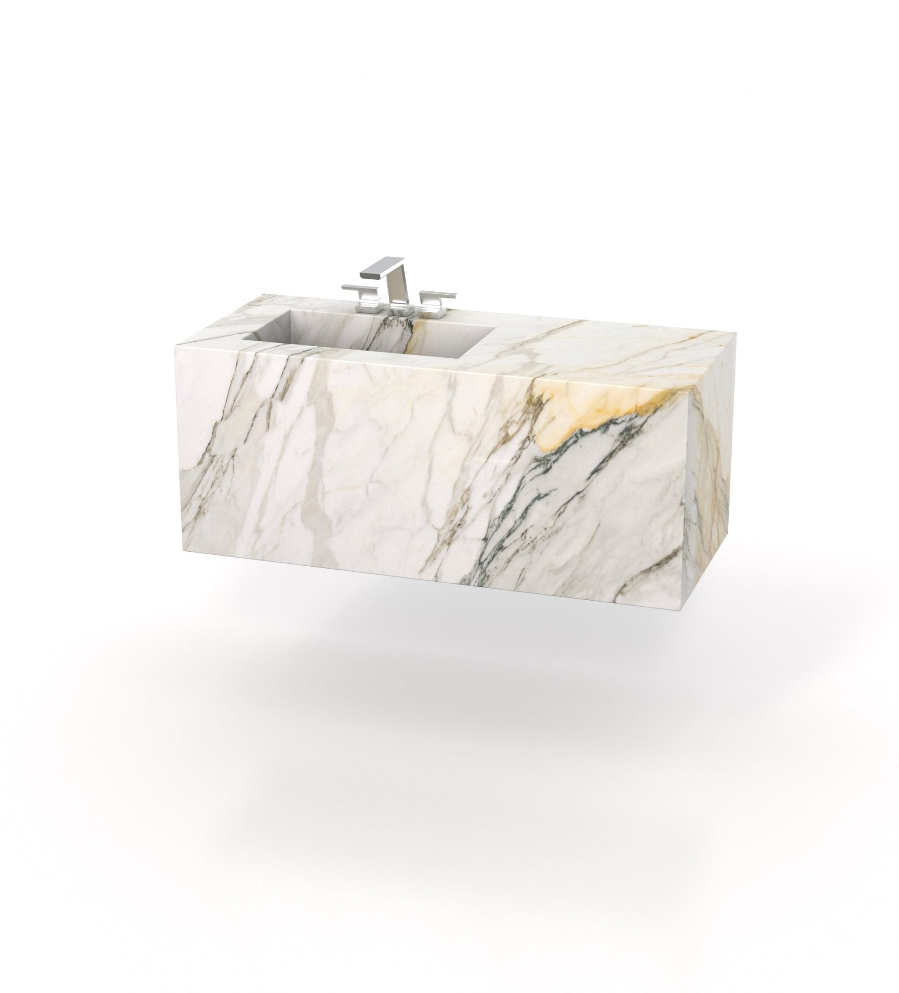 Gioia 48 - L Floating Sink Zicana Boutique - Zicana Boutique - 14