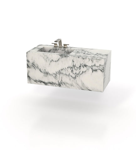 Gioia 48 - L Floating Sink - Zicana Boutique - 10