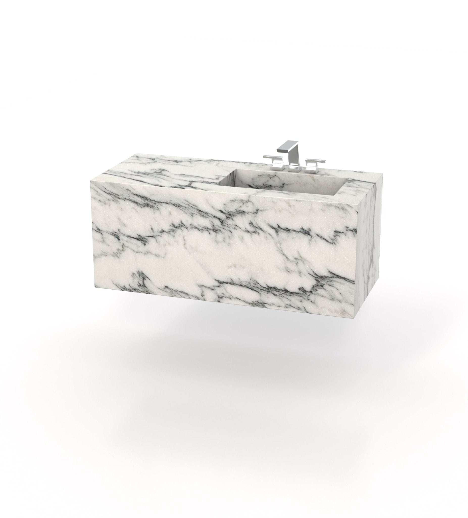 Gioia 48 - R Floating Sink Zicana Boutique - Zicana Boutique - 8
