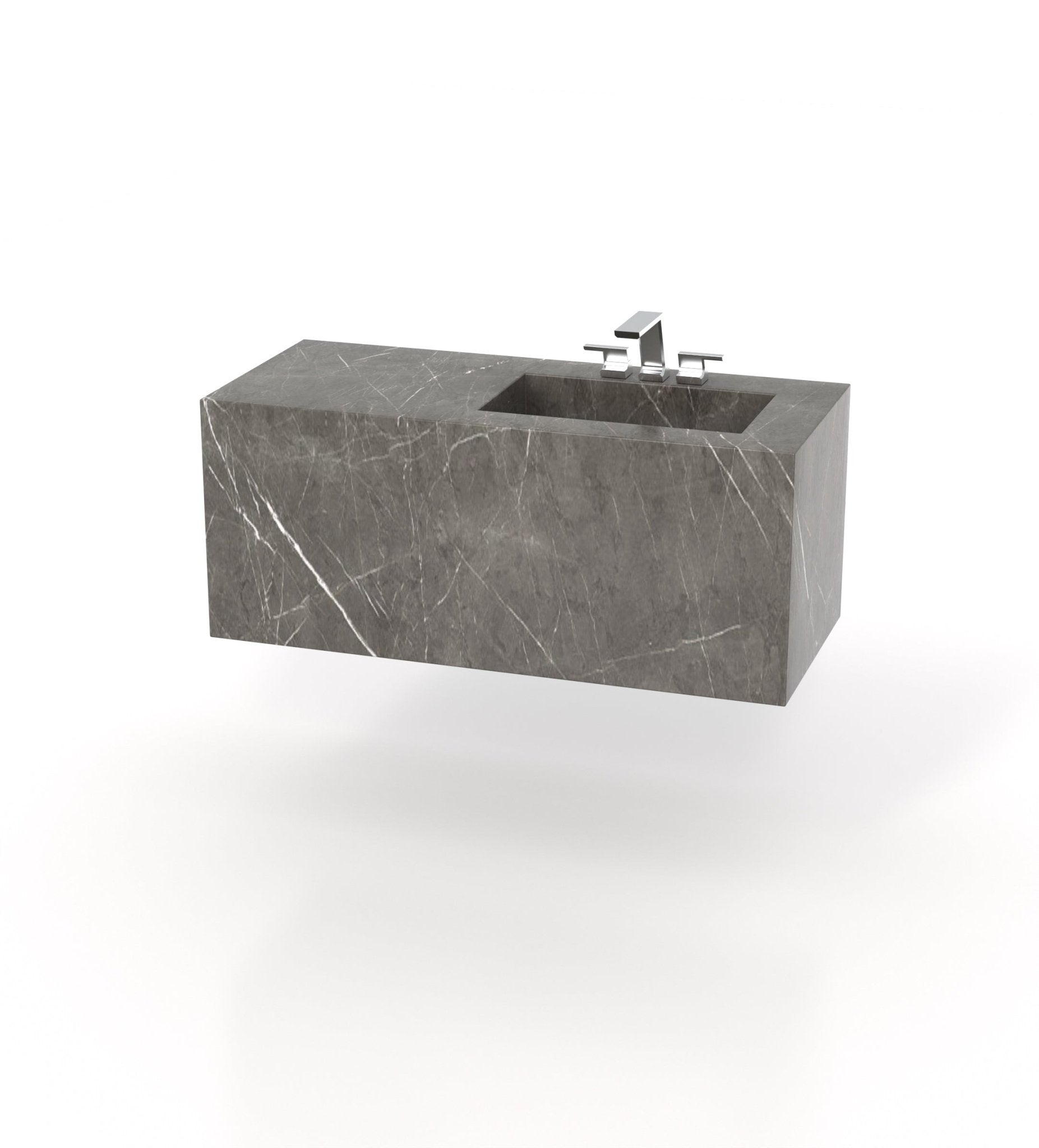 Gioia 48 - R Floating Sink Zicana Boutique - Zicana Boutique - 11