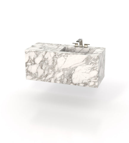 Gioia 48 - R Floating Sink - Zicana Boutique - 6