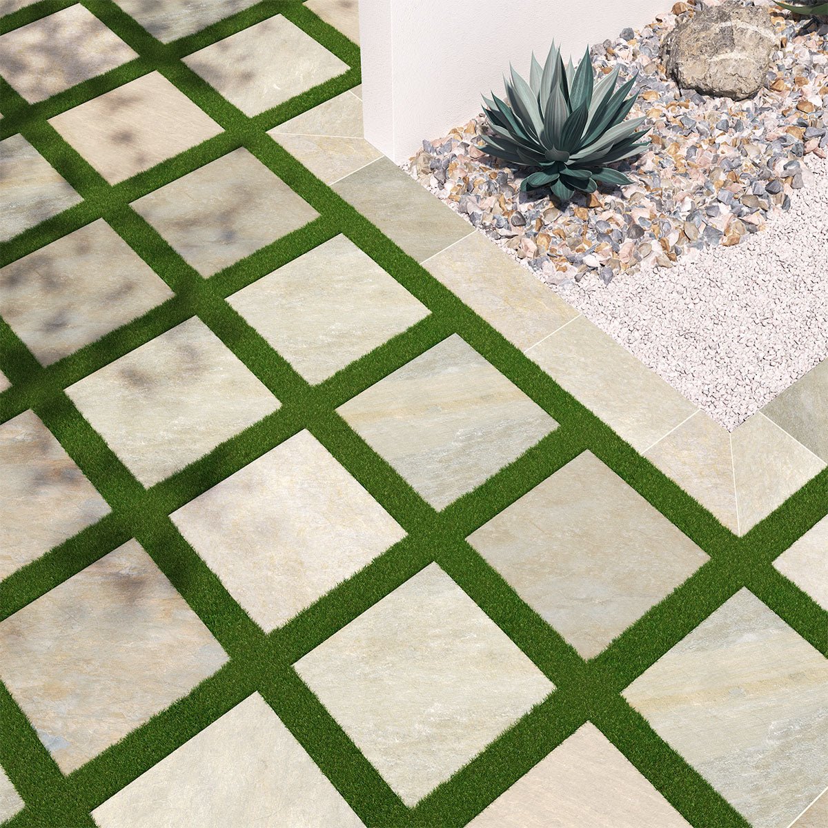 Golden White Arterra MSI 24" x 24" Pavers MSI - Zicana Boutique - 2