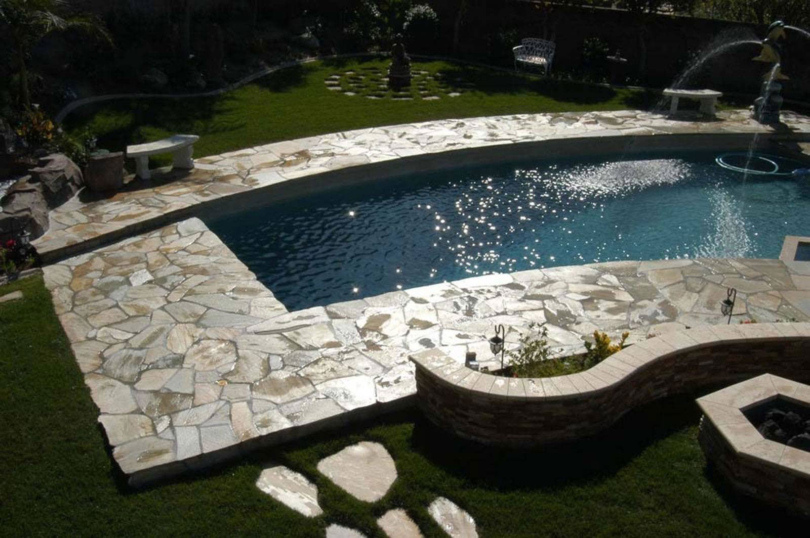 Golden White Quartzite MSI Field Tiles 18" X 22" Flagstone Pattern MSI - Zicana Boutique - 4