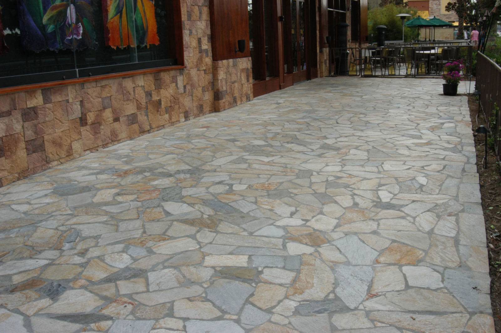 Golden White Quartzite MSI Field Tiles 18" X 22" Flagstone Pattern MSI - Zicana Boutique - 3