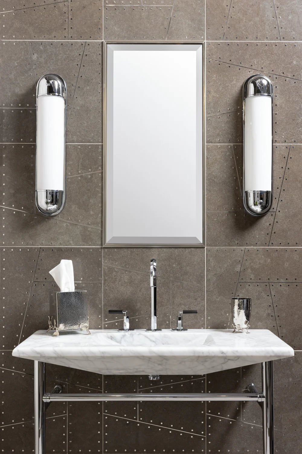 Grand Tour Aviator Sea Grey Limestone Decorative Tile Artistic Tile - Zicana Boutique - 2