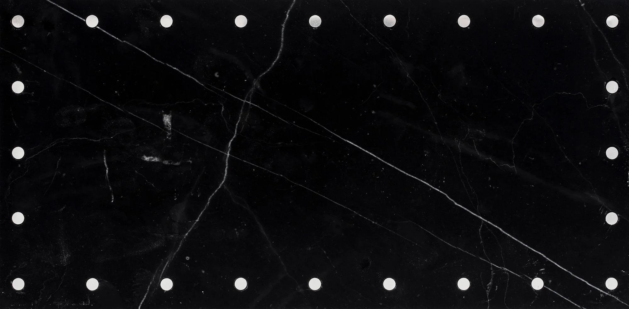 Grand Tour Stateroom Nero Marble Decorative Tile Zicana Boutique - Zicana Boutique - 7