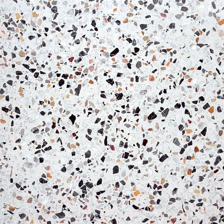Graphite Marble Terrazzo Honed Field Tile 24''x24'' Zicana Boutique - Zicana Boutique - 1