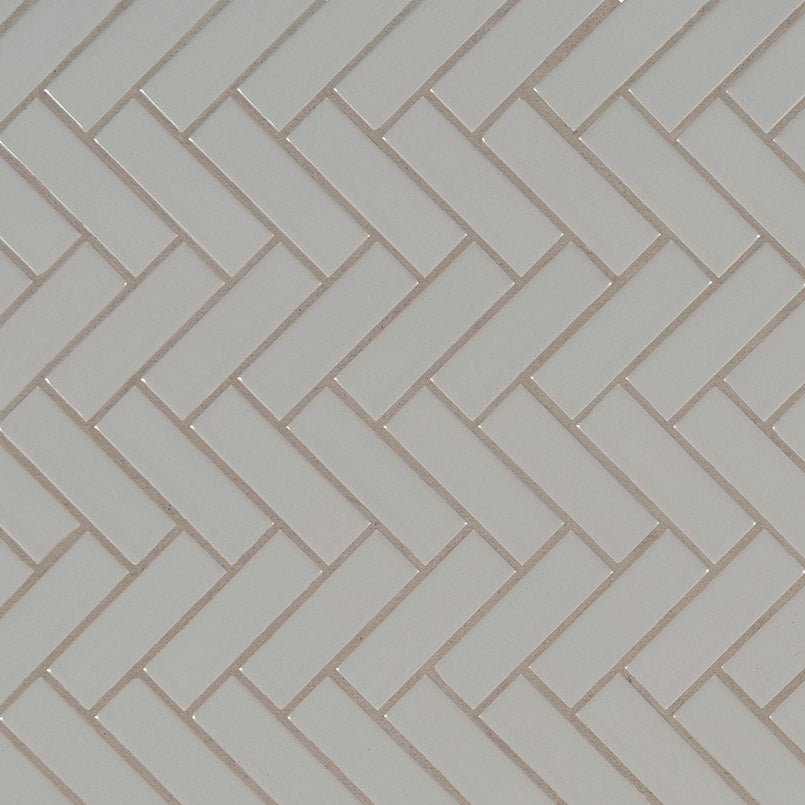 Gray Porcelain MSI Field Tiles 11" X 12" Herringbone Pattern MSI - Zicana Boutique - 1