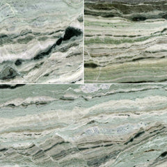 Green Leaf Honed Marble Field Tile 12''x24''x3/8'' Zicana Boutique - Zicana Boutique - 1