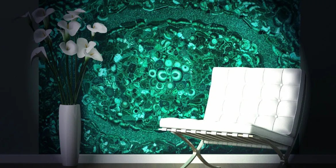 Green Malachite Gemstone Zicana Boutique - Zicana Boutique - 2