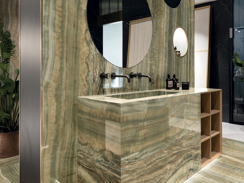 Green Vein Cut Onyx Maxfine IRIS MFG - Zicana Boutique - 4