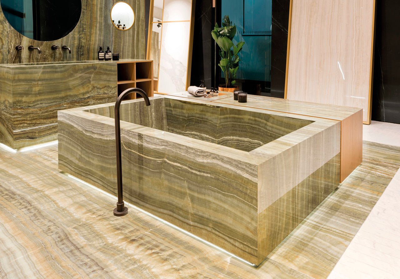 Green Vein Cut Onyx Maxfine IRIS MFG - Zicana Boutique - 5