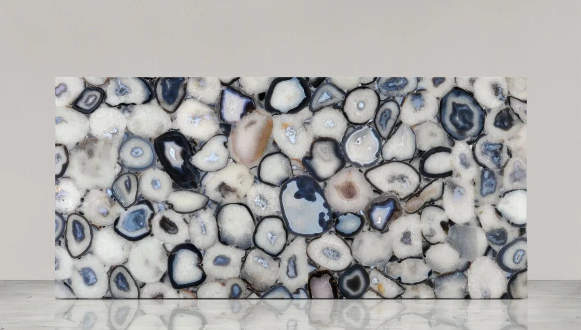 Grey Agate Precious Stone Zicana Boutique - Zicana Boutique - 9