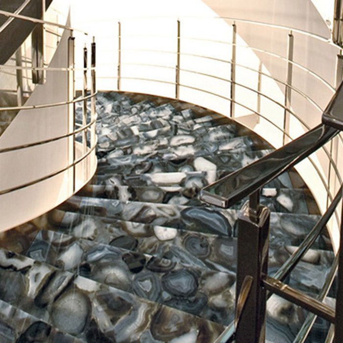 Grey Agate Precious Stone Antolini - Zicana Boutique - 7