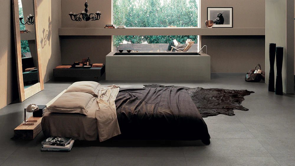 Grezza Grey Porcelain Field Tile 16x32 Artistic Tile - Zicana Boutique - 2