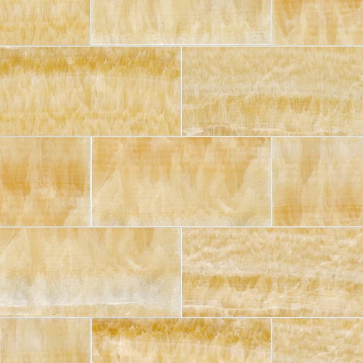 Honey Onyx Polished Field Tile 6''x12'' Zicana Boutique - Zicana Boutique - 1