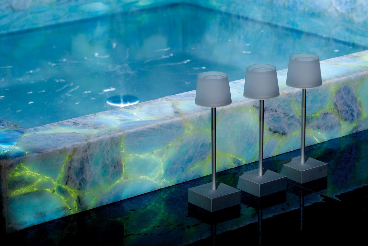 Ice Blue Calcite Gemstone Antolini - Zicana Boutique - 4