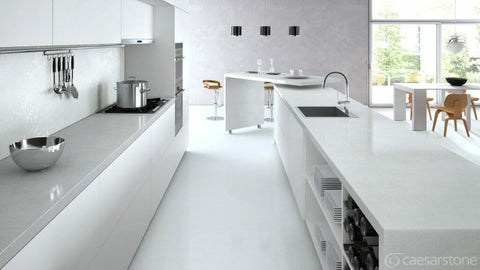 Ice Snow Caesarstone - Zicana Boutique - 3