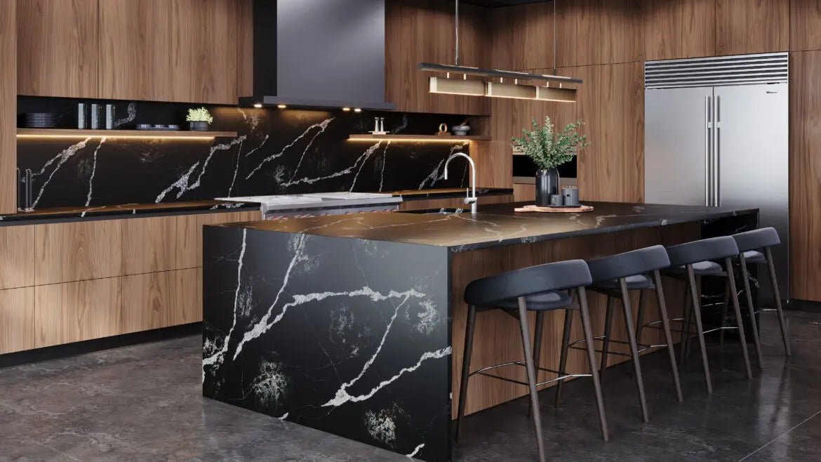 Ijen Noir PentalQuartz Architectural Surfaces - Zicana Boutique - 2