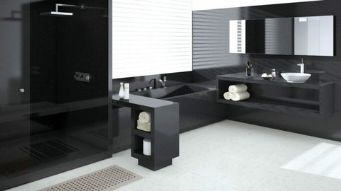 Jet Black Caesarstone - Zicana Boutique - 4