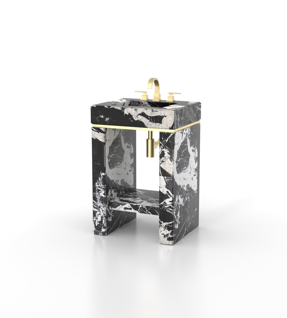 Joy 24 Pedestal Sink Zicana Boutique - Zicana Boutique - 6