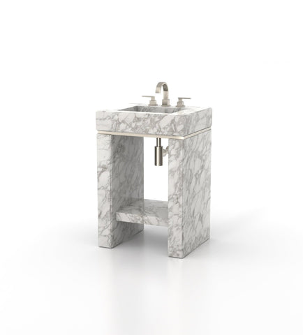 Joy 24 Pedestal Sink - Zicana Boutique - 7