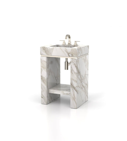 Joy 24 Pedestal Sink - Zicana Boutique - 8